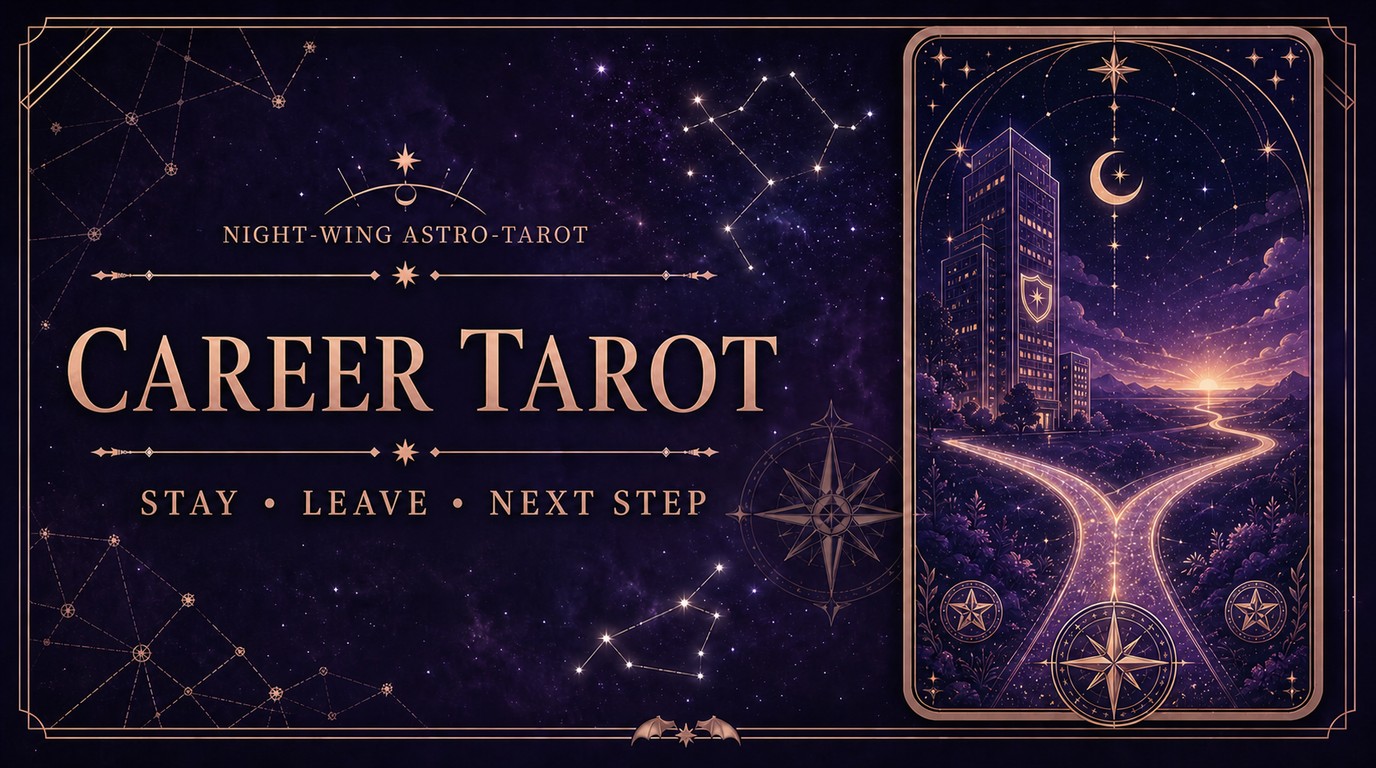 Career Tarot: stay, leave and next step