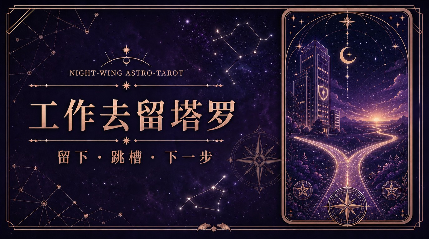 工作去留塔罗：留下、跳槽与下一步