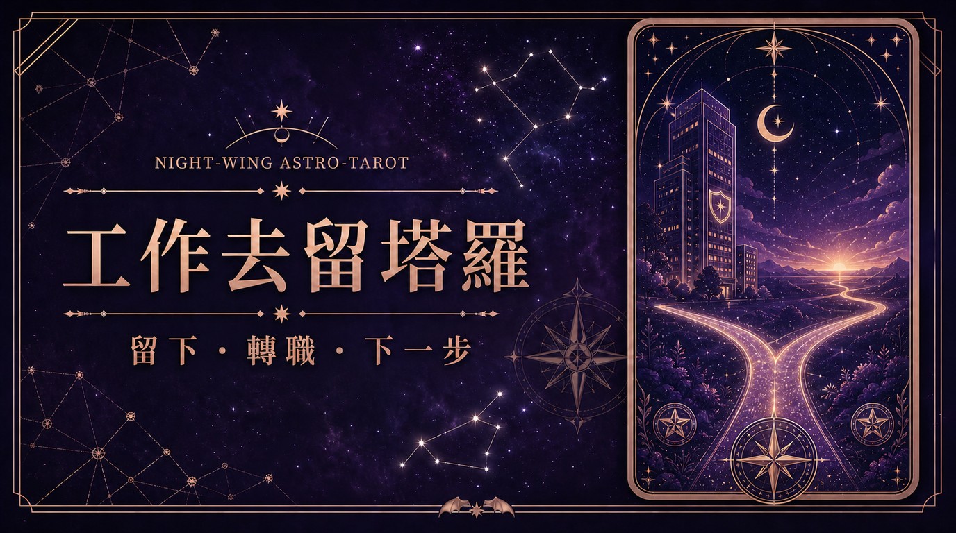 工作去留塔羅：留下、轉職與下一步